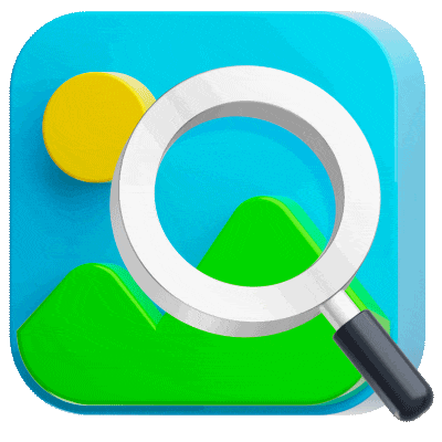 Animated icon for built-in image viewer