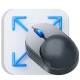 Hand icon for mouse gesture shortcuts
