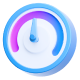 Rocket icon for network acceleration booster