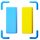 Split panels icon for side-by-side tab view